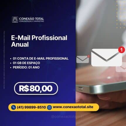 E-mail profissional anual