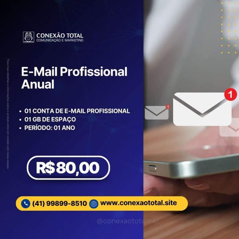 E-mail profissional anual