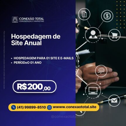 Hospedagem de Site Anual