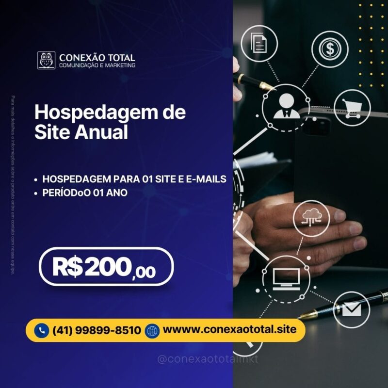 Hospedagem de Site Anual