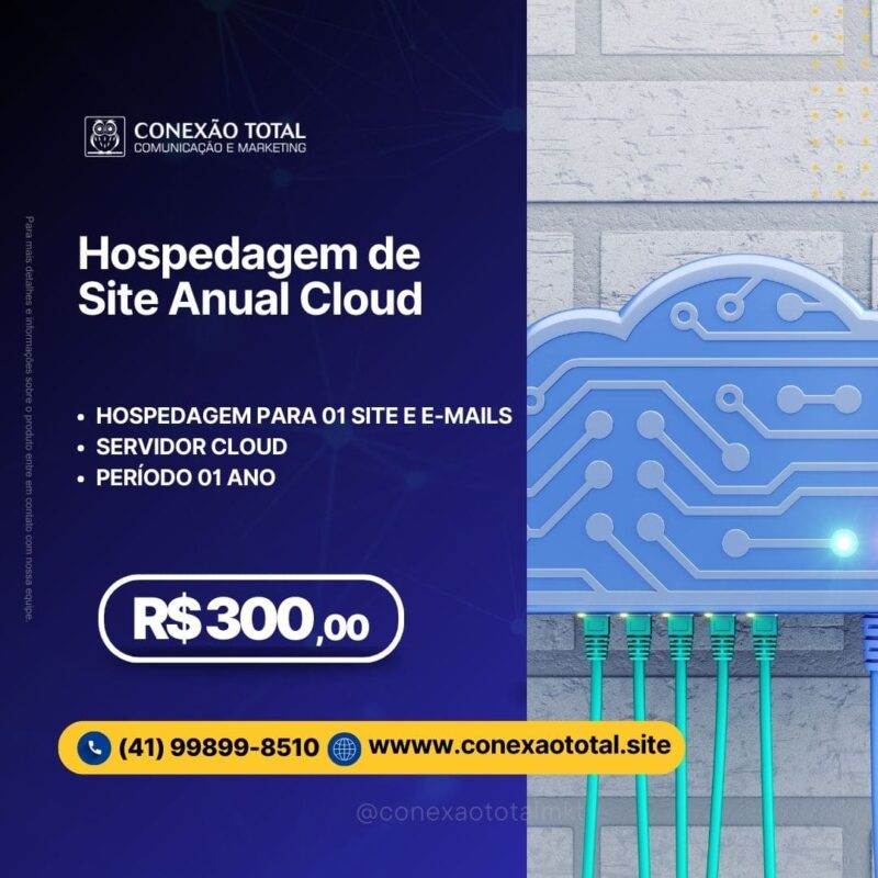 Hospedagem de Site Anual Cloud