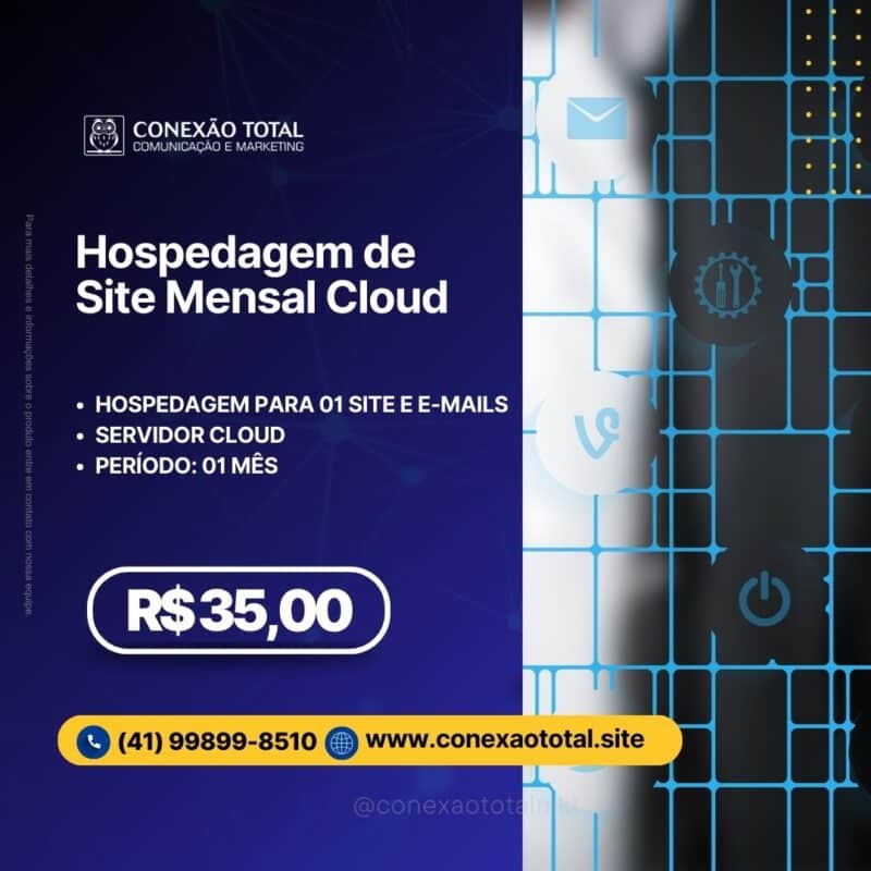 Hospedagem mensal cloud