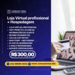 Loja Virtual Profissional com Hospedagem