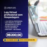 Loja Virtual Profissional sem Hospedagem