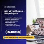 Loja virtual básica com hospedagem