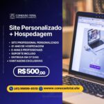Site Personalizado ou Landing Page com Hospedagem