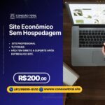 Site Econômico sem Hospedagem