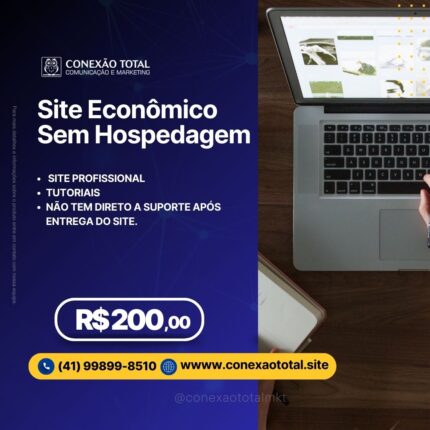 Site Econômico sem Hospedagem