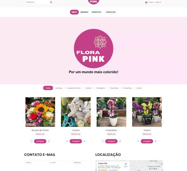 Floricultura Flora Pink