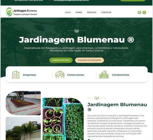 Jardinagem Blumenau