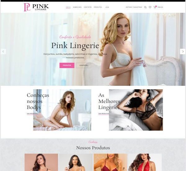 Pink Lingerie