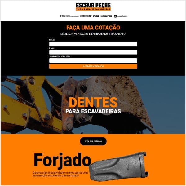 Escava Peças