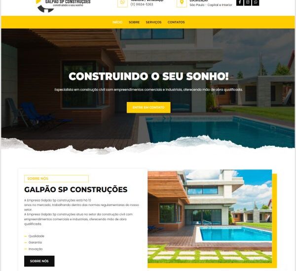 Galpão SP Construções