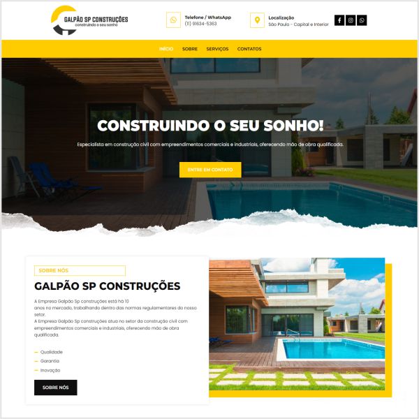 Galpão SP Construções