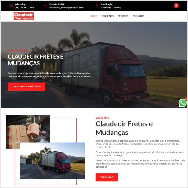 Claudecir Fretes e Mudanças