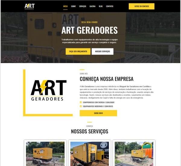 Locação de geradores em Curitiba