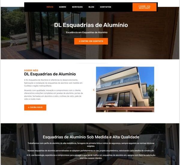 Esquadrias de Alumínio em Curitiba