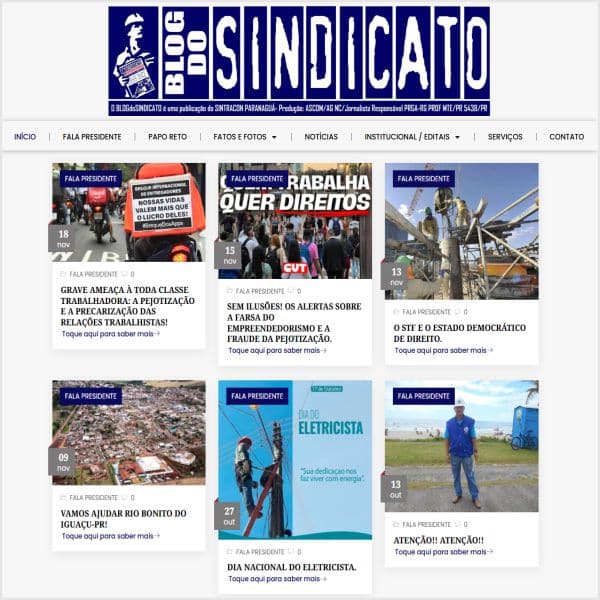 Blog do Sindicato