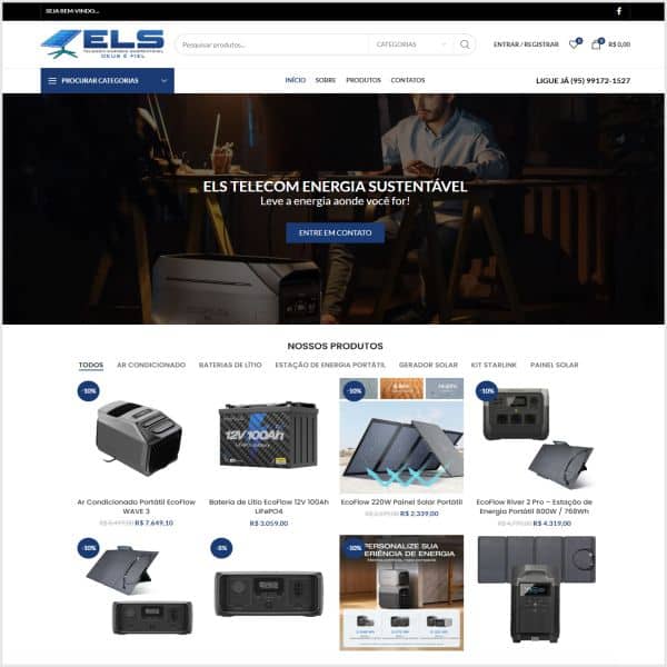 ELS Telecom - Energia Sustentável